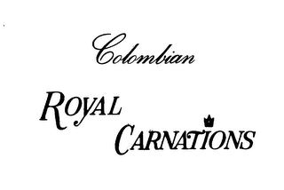 COLOMBIAN ROYAL CARNATIONS logo