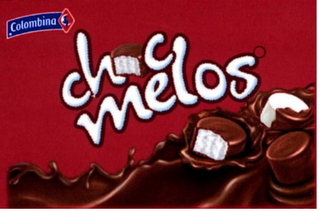COLOMBINA CHOC MELOS logo