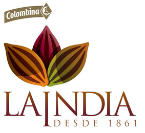 COLOMBINA LA INDIA DESDE 1861 logo