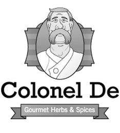 COLONEL DE GOURMET HERBS & SPICES logo