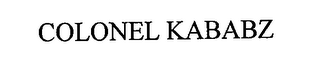 COLONEL KABABZ logo