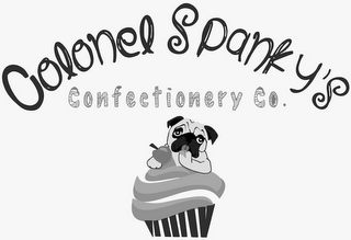 COLONEL SPANKY'S CONFECTIONERY CO. logo