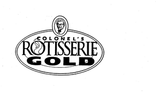 COLONEL'S ROTISSERIE GOLD logo