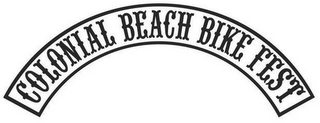 COLONIAL BEACH BIKE FEST logo