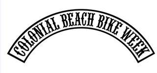 COLONIAL BEACH BIKE WEEK logo