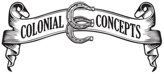 COLONIAL CC CONCEPTS logo
