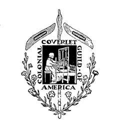 COLONIAL COVERLET GUILD OF AMERICA logo