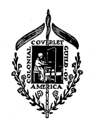 COLONIAL COVERLET GUILD OF AMERICA logo