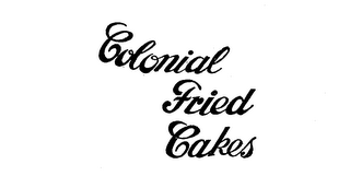 COLONIAL FRIED CAKES logo