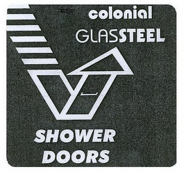 COLONIAL GLASSTEEL SHOWER DOORS logo
