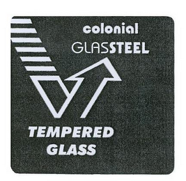 COLONIAL GLASSTEEL TEMPERED GLASS logo