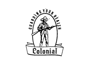 COLONIAL GUARDING YOUR HEALTH logo