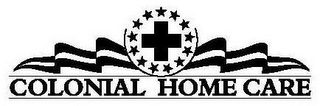 COLONIAL HOME CARE logo