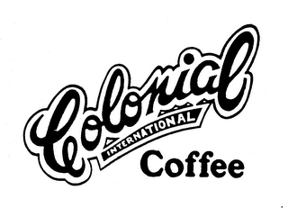 COLONIAL INTERNATIONAL COFFEE logo