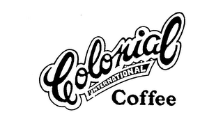 COLONIAL INTERNATIONAL COFFEE logo