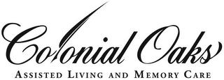 COLONIAL OAKS ASSISTED LIVING AND MEMORY CARE logo