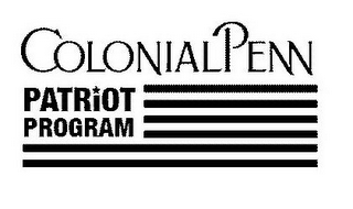 COLONIAL PENN PATRIOT PROGRAM logo