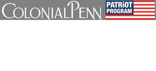 COLONIAL PENN PATRIOT PROGRAM logo