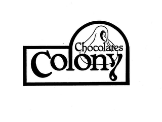 COLONY CHOCOLATES logo