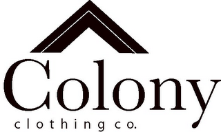 COLONY CLOTHING CO. logo