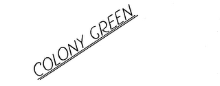 COLONY GREEN logo