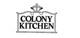 COLONY KITCHEN logo