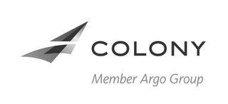 COLONY MEMBER ARGO GROUP logo