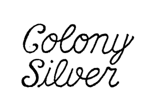 COLONY SILVER logo