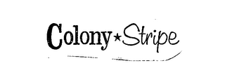 COLONY*STRIPE logo