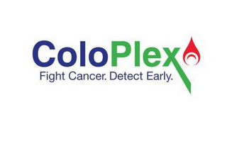 COLOPLEX FIGHT CANCER. DETECT EARLY. logo