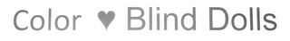 COLOR _ BLIND DOLLS logo