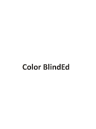 COLOR BLINDED logo