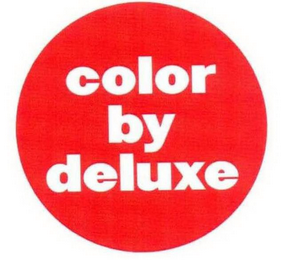 COLOR BY DELUXE logo