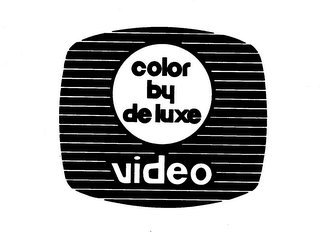 COLOR BY DELUXE VIDEO logo