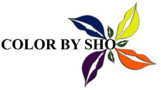 COLOR BY SHO logo