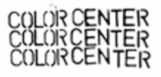 COLOR CENTER COLOR CENTER COLOR CENTER logo