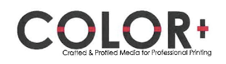 COLOR+ CRAFTED & PROFILED MEDIA FOR PROFESSIONAL PRINTING logo