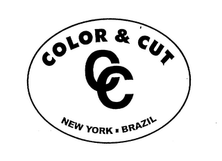 COLOR & CUT C C NEW YORK.BRAZIL logo