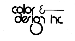 COLOR & DESIGN INC. logo