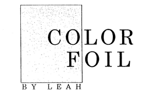 COLOR FOIL BY LEAH logo