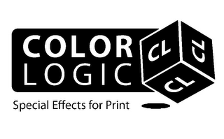 COLOR LOGIC SPECIAL EFFECTS FOR PRINT CL CL CL logo