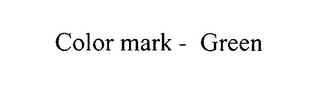 COLOR MARK - GREEN logo
