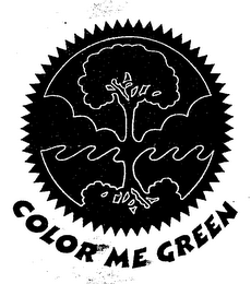 COLOR ME GREEN logo