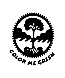 COLOR ME GREEN logo