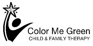 COLOR ME GREEN CHILD & FAMILY THERAPY logo