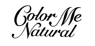 COLOR ME NATURAL logo