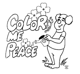 COLOR ME PEACE logo