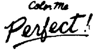 COLOR ME PERFECT! logo