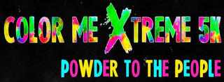 COLOR ME XTREME 5K POWDER TO THE PEOPLE logo