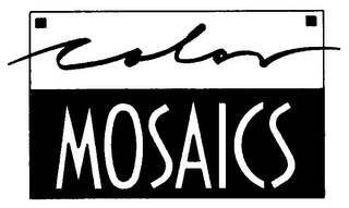 COLOR MOSAICS logo